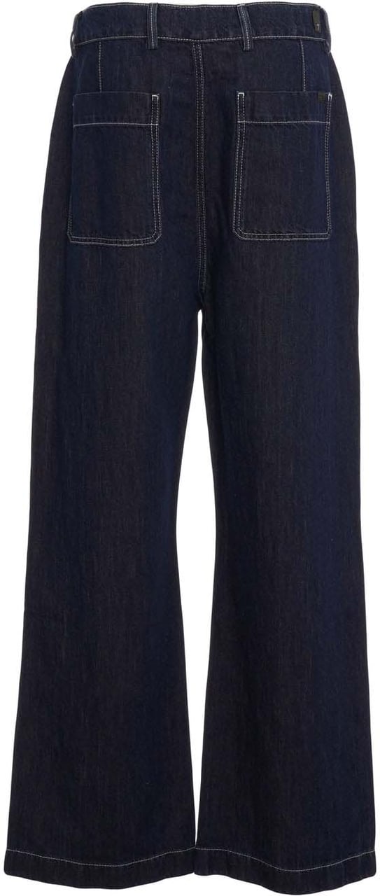 7 For All Mankind Wide leg jeans Blauw