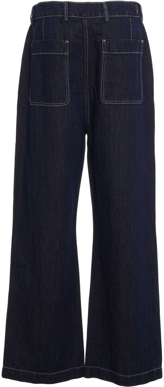 7 For All Mankind Wide leg jeans Blauw