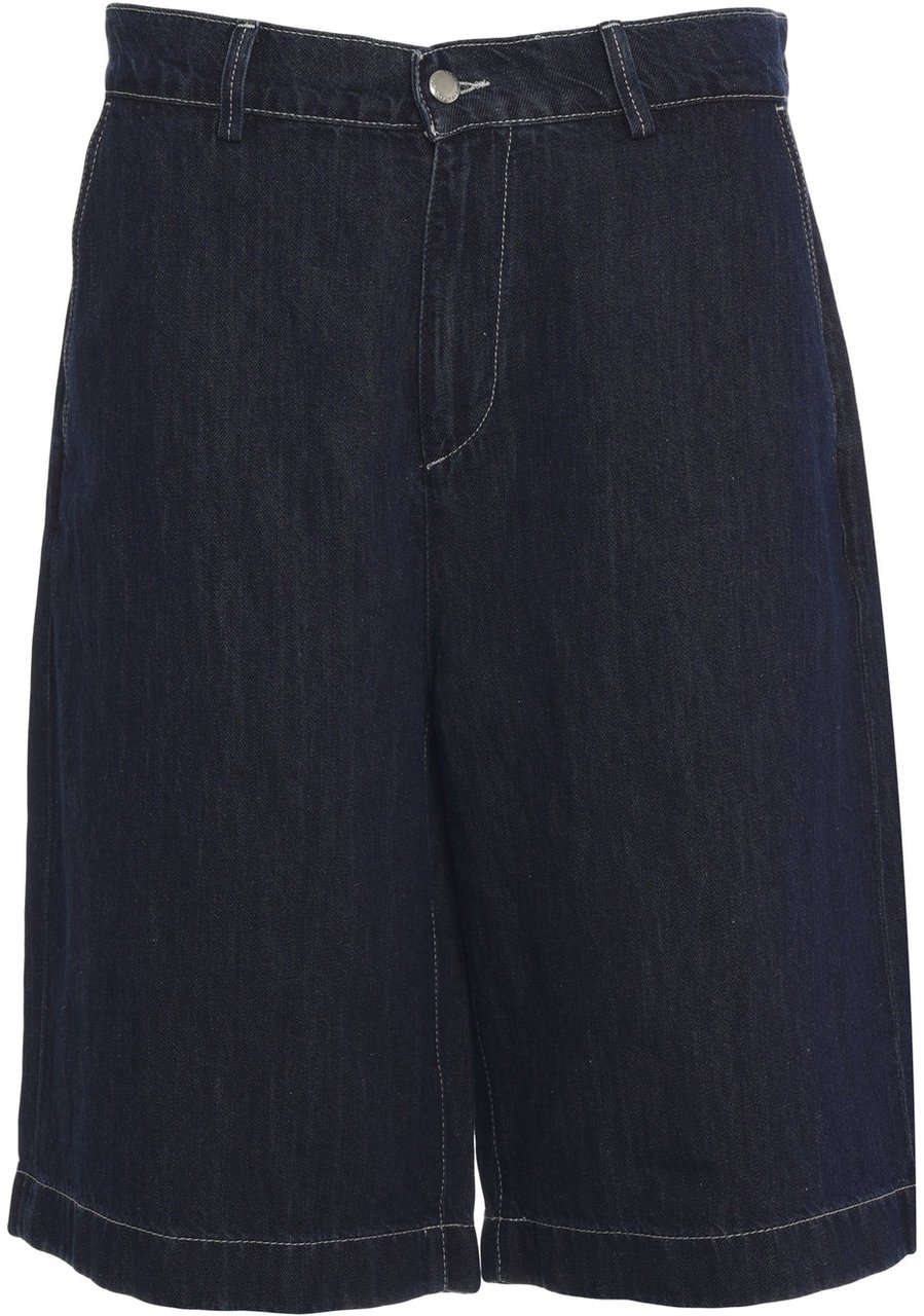 7 For All Mankind Denim bermuda shorts Blauw