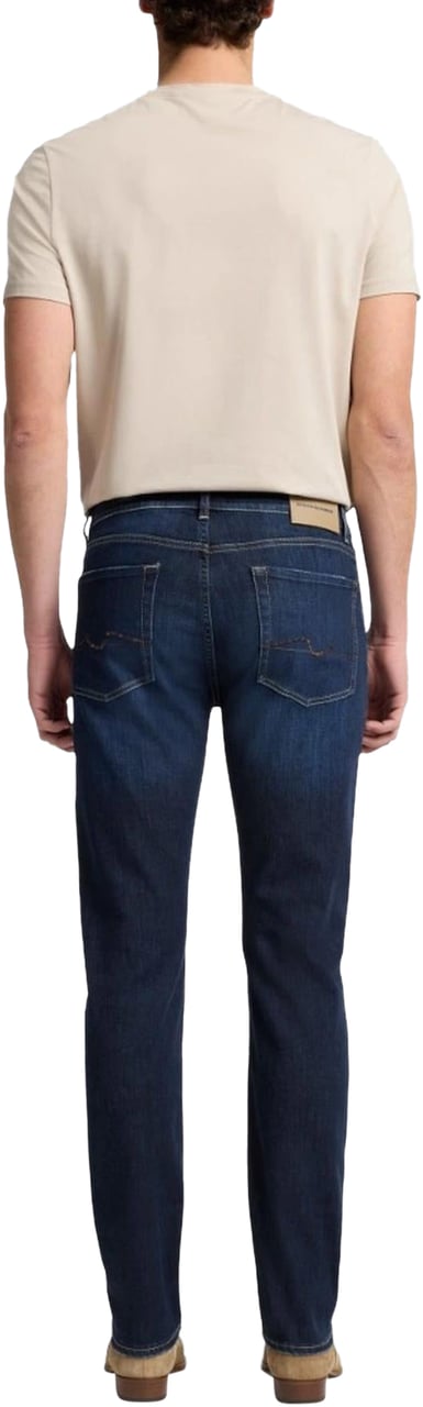 7 For All Mankind Heren Slimmy Fairfield Jeans Blauw Blauw