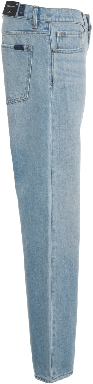 7 For All Mankind Jeans 'Modern Straight' Blauw