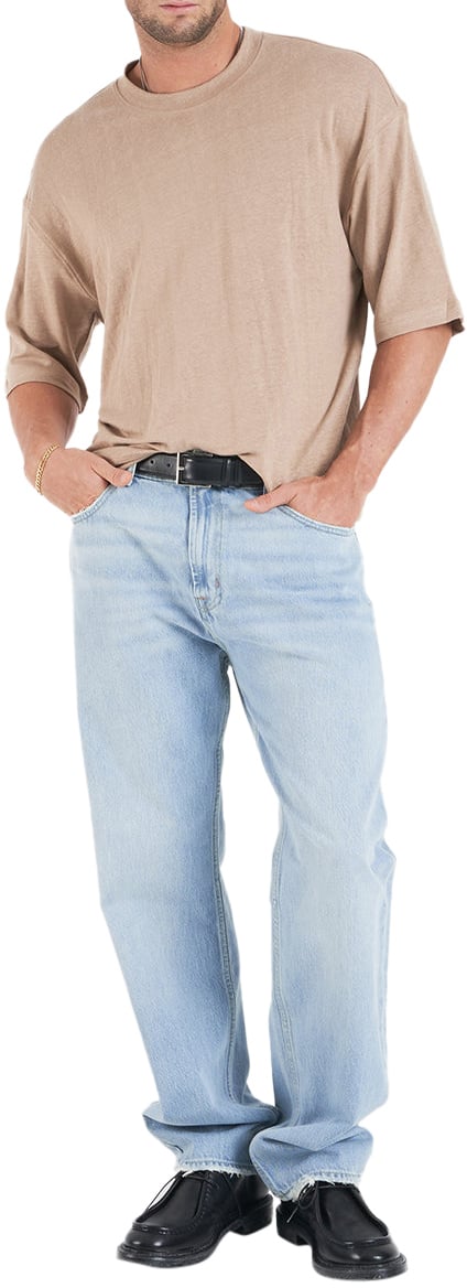 7 For All Mankind Jeans 'Modern Straight' Blauw