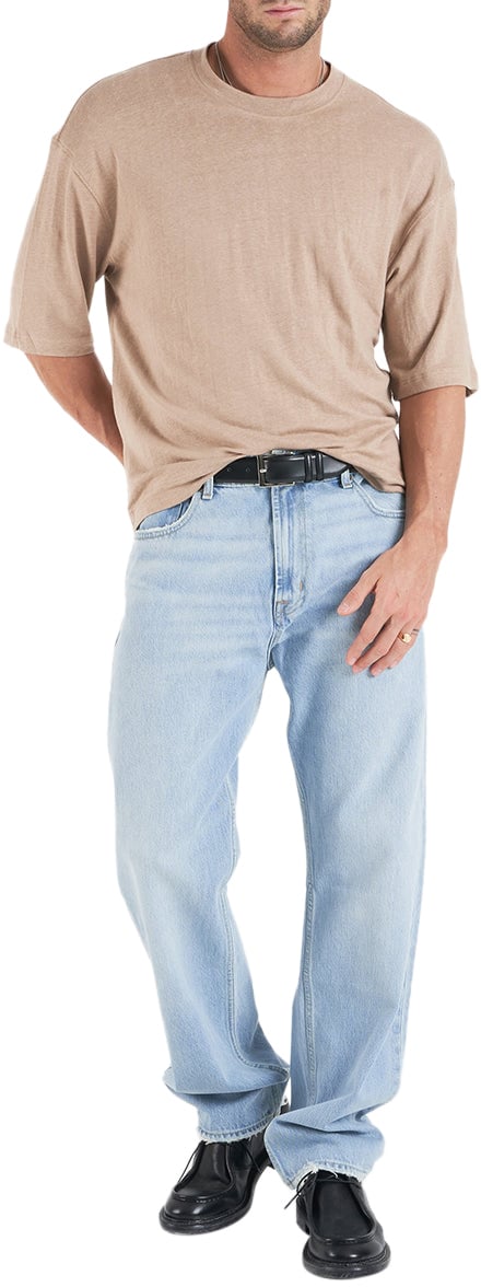 7 For All Mankind Jeans 'Modern Straight' Blauw