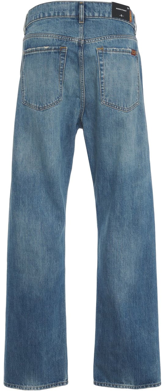 7 For All Mankind Wide leg jeans 'West Village' Blauw