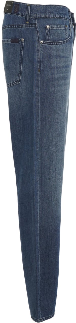 7 For All Mankind Straight leg jeans Blauw