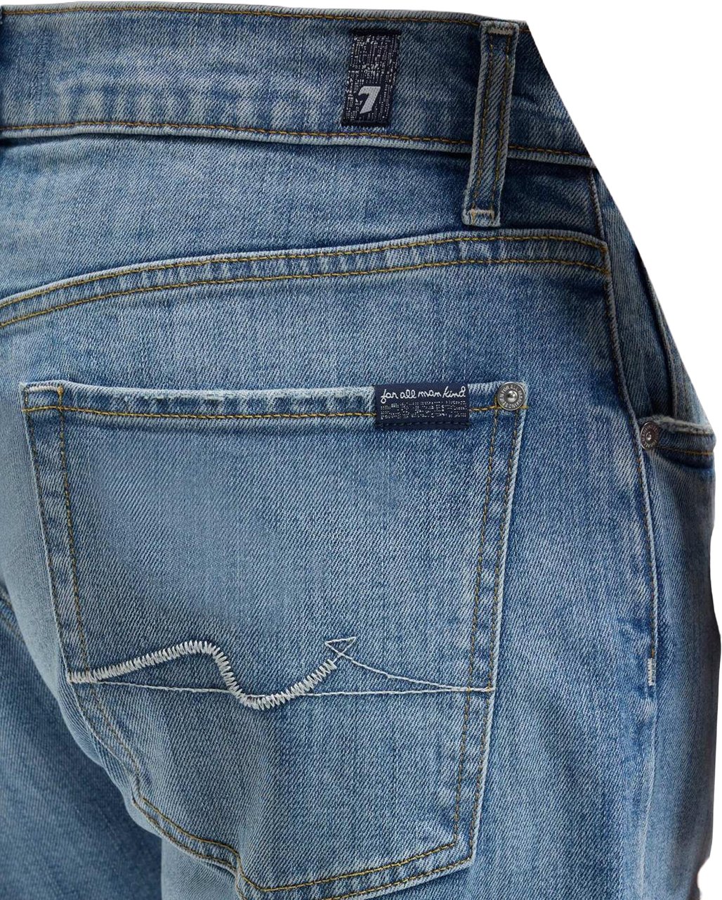 7 For All Mankind Heren The Straight Heirloom Blauw