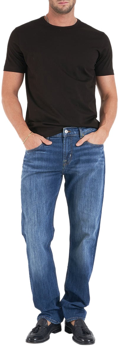 7 For All Mankind Straight leg jeans 'Spectrum' Blauw