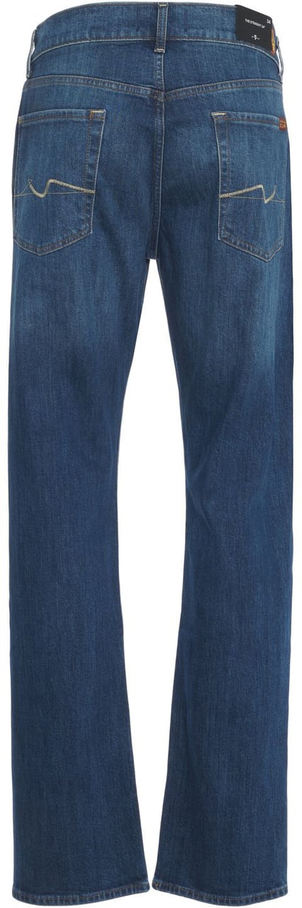 7 For All Mankind Straight leg jeans 'Spectrum' Blauw