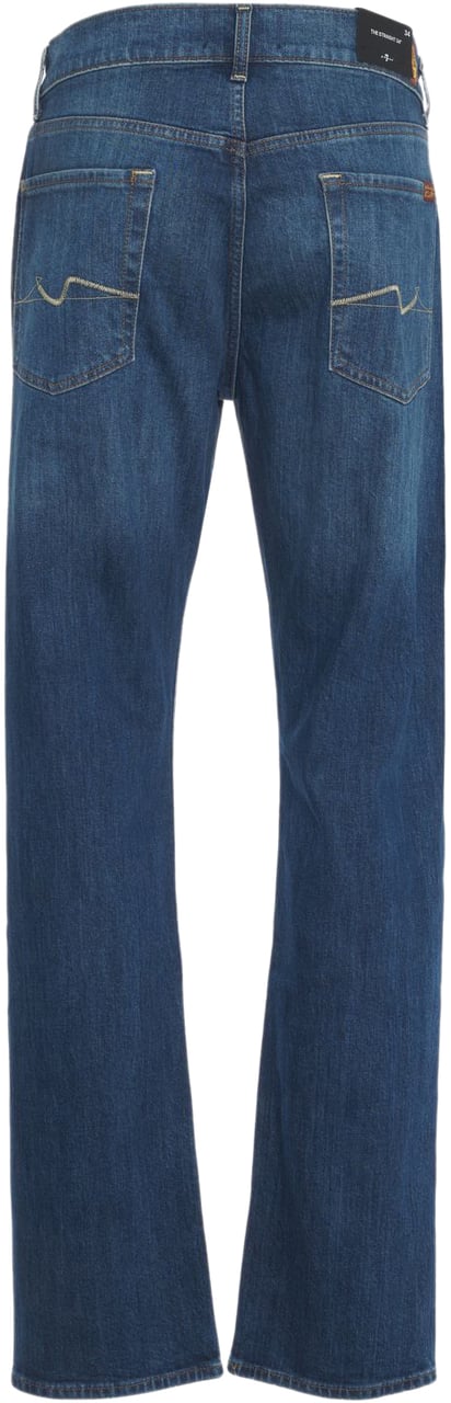 7 For All Mankind Straight leg jeans 'Spectrum' Blauw