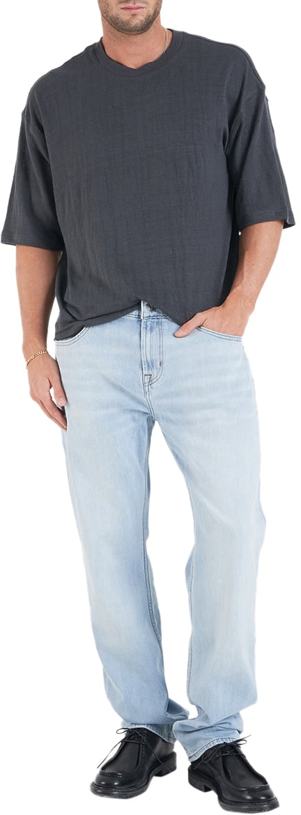 7 For All Mankind Straight leg jeans 'Spectrum' Blauw