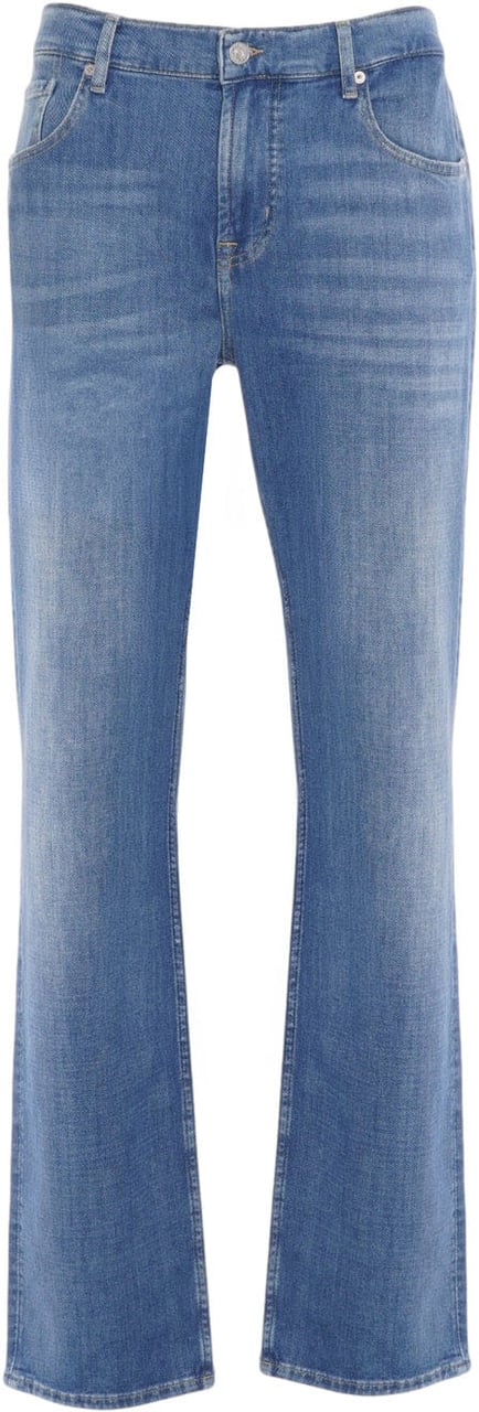 7 For All Mankind Jeans 'The Straight' Blauw