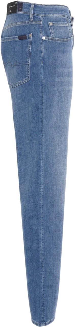 7 For All Mankind Jeans 'The Straight' Blauw