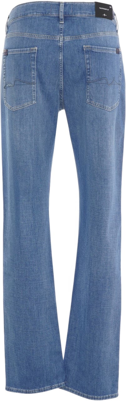 7 For All Mankind Jeans 'The Straight' Blauw
