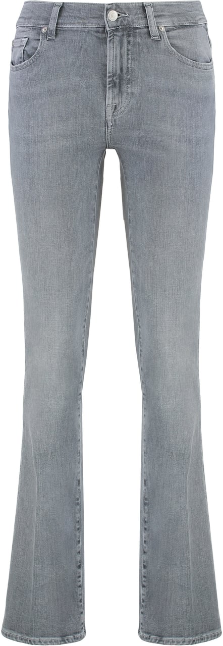 7 For All Mankind High-rise bootcut jeans Grijs