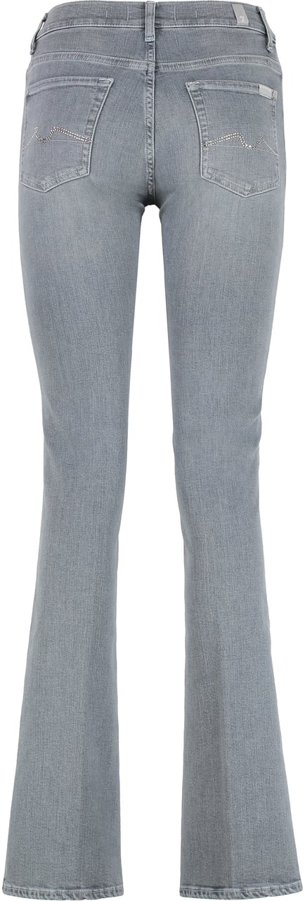 7 For All Mankind High-rise bootcut jeans Grijs