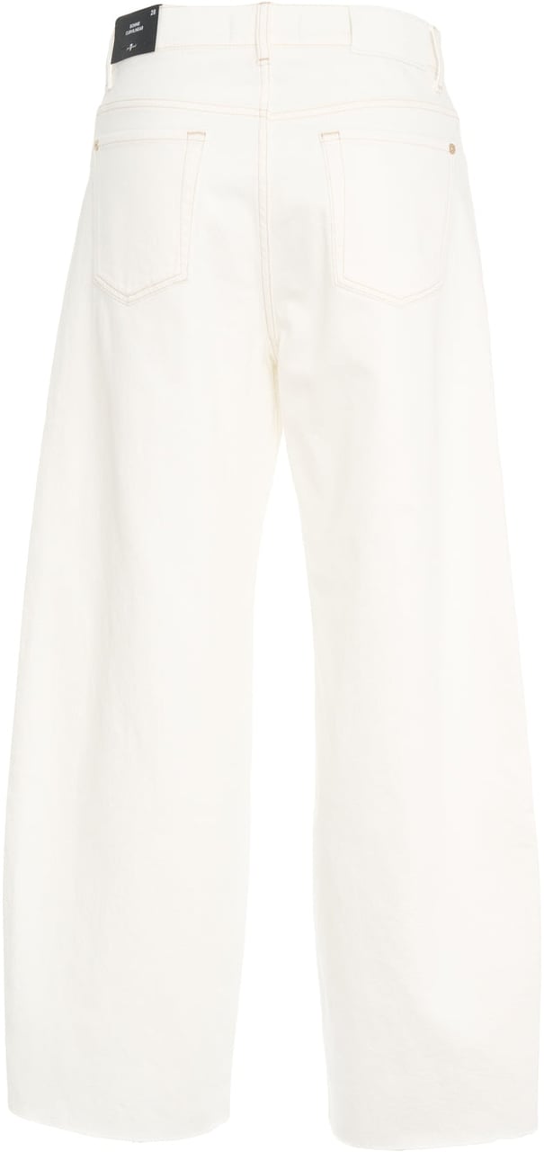 7 For All Mankind Loose fit jeans Wit