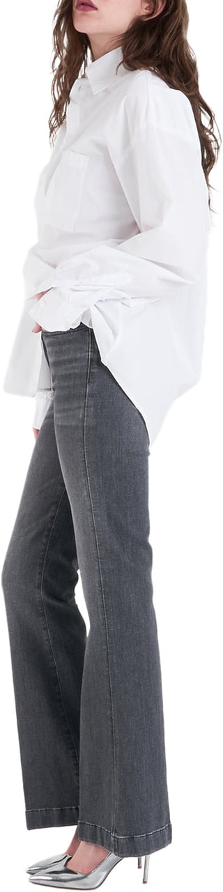 7 For All Mankind Flared jeans 'Dojo' Grijs