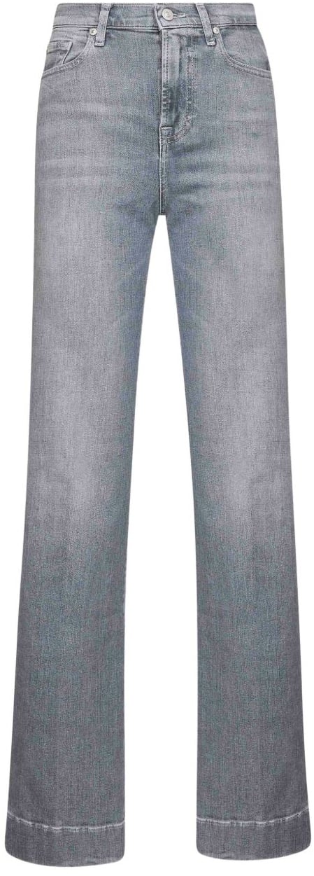 7 For All Mankind Jeans Grey Grijs