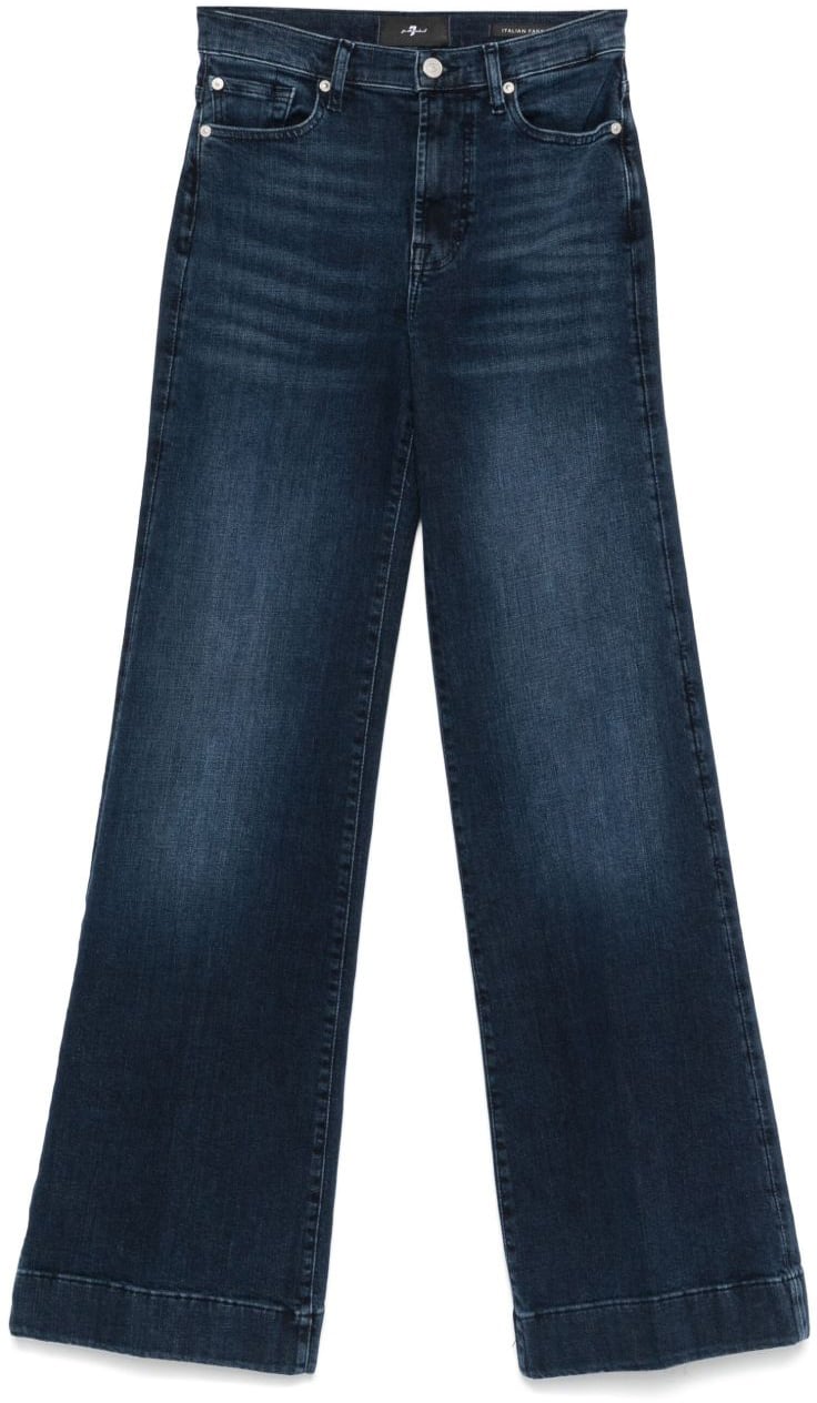 7 For All Mankind Jeans Blue Blauw