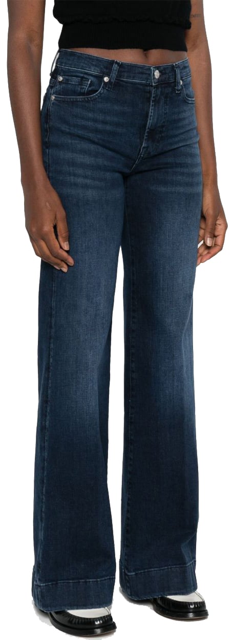 7 For All Mankind Jeans Blue Blauw