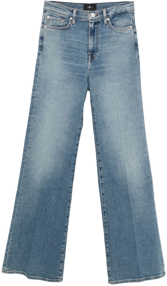 7 For All Mankind Jeans Blue Blauw