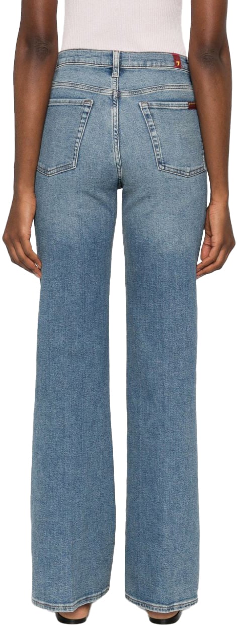 7 For All Mankind Jeans Blue Blauw