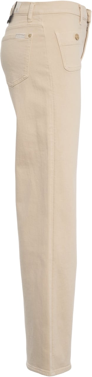 7 For All Mankind Jeans 'Modern Dojo Tailorless' Beige