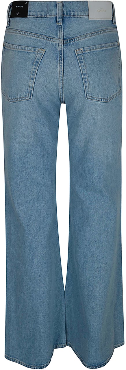 7 For All Mankind 7 FOR ALL MENKIND RETRO FLARE Lichtblauw