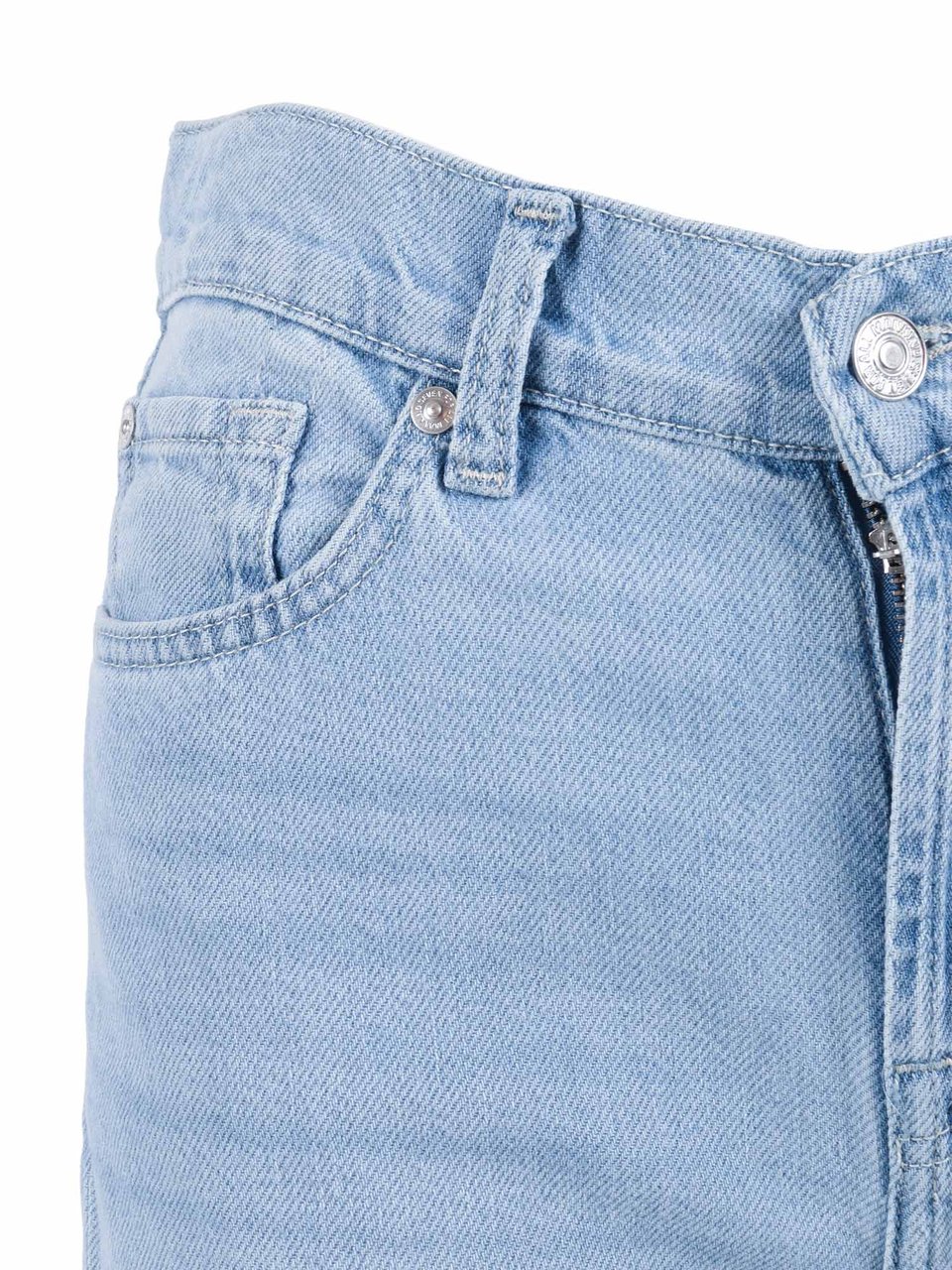 7 For All Mankind Hana Retro Flare Flared Jeans Blauw