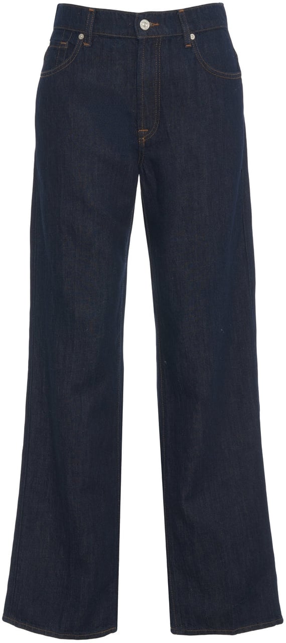 7 For All Mankind Straight leg jeans 'Stovepipe' Blauw