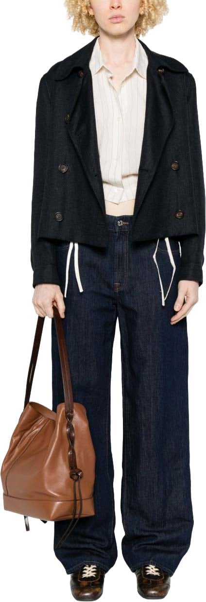 7 For All Mankind Jeans Blu Scuro Navy