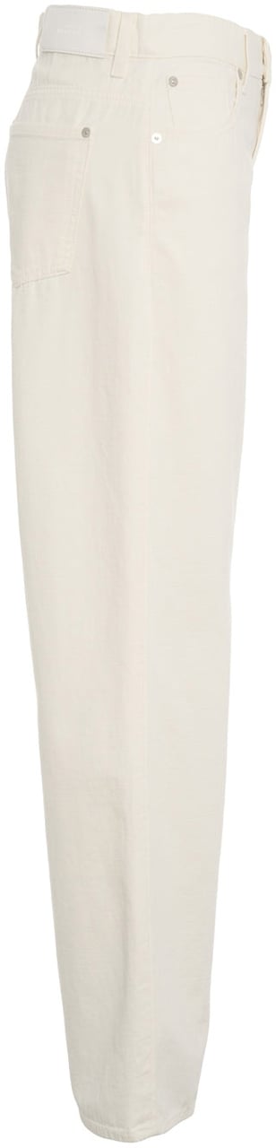 7 For All Mankind Straight leg jeans 'Stovepipe' Wit