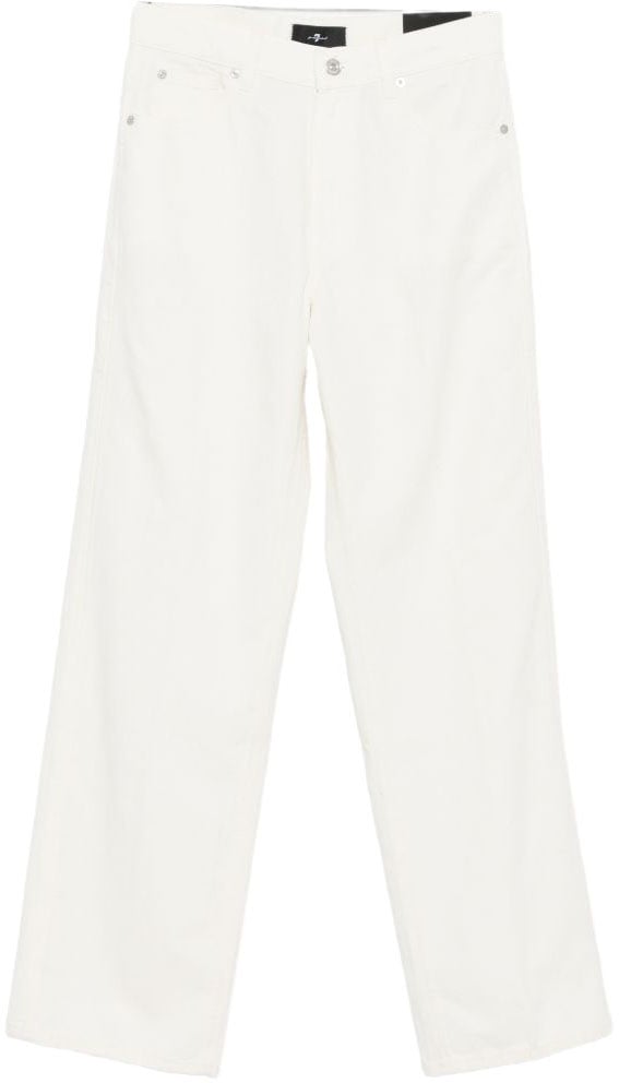 7 For All Mankind Jeans White Wit