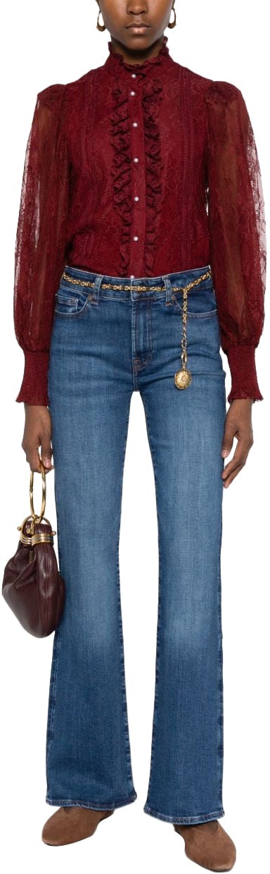 7 For All Mankind Jeans Blue Blauw