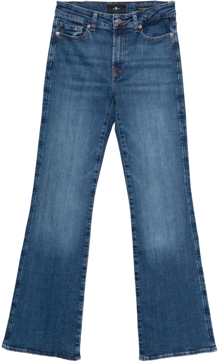 7 For All Mankind Jeans Blue Blauw