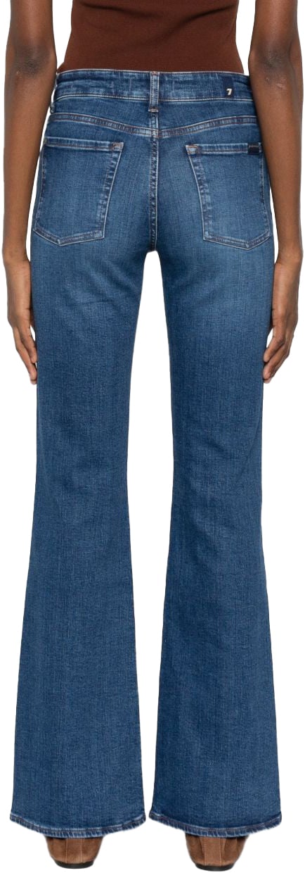 7 For All Mankind Jeans Blue Blauw