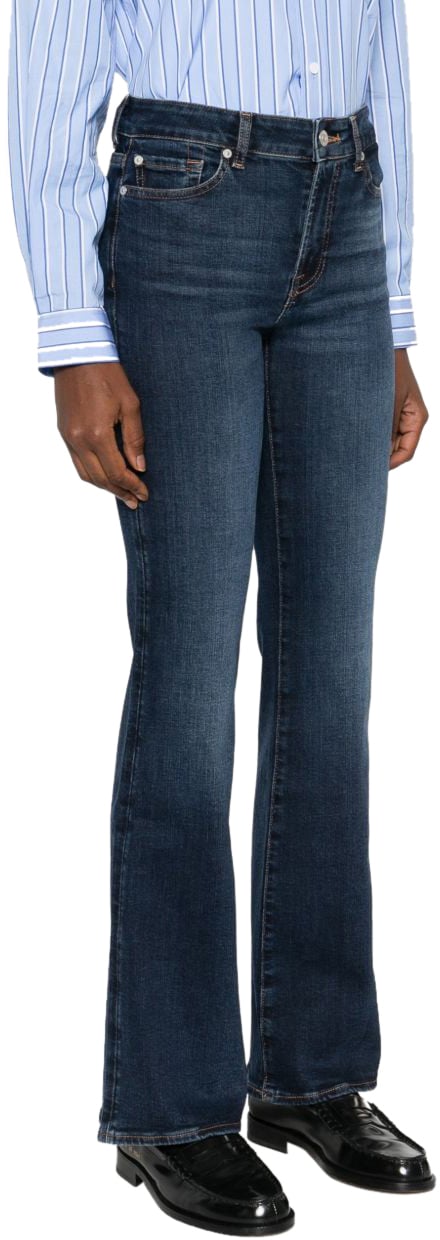 7 For All Mankind Jeans Blue Blauw