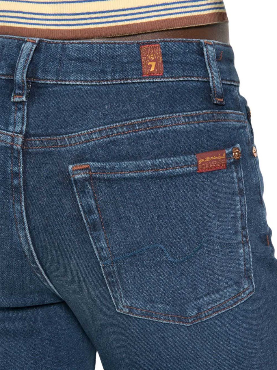 7 For All Mankind Jeans Navy Navy