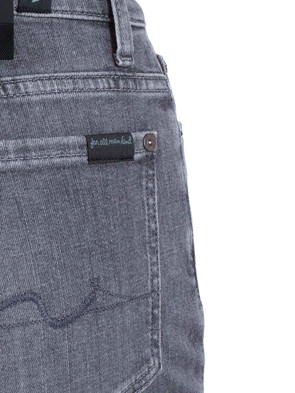 7 For All Mankind Soho Grey Modern Dojo Jeans Grijs