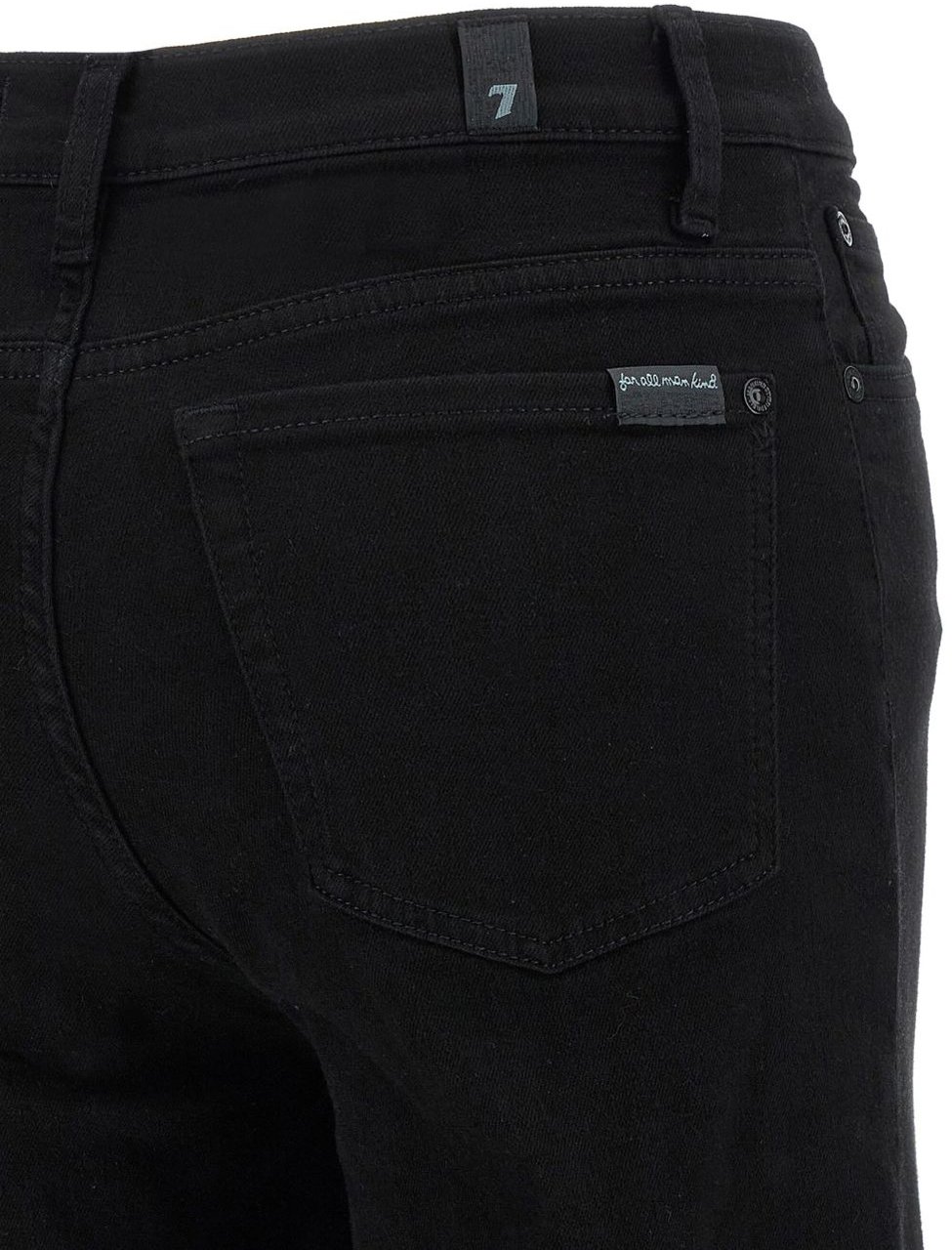 7 For All Mankind Jeans Black Zwart