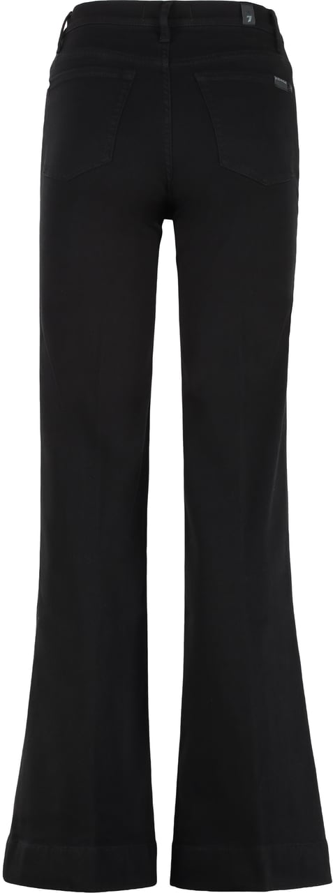 7 For All Mankind MODERN DOJO SLIM ILLUSION SOHO NIGHT boot-cut jeans Zwart