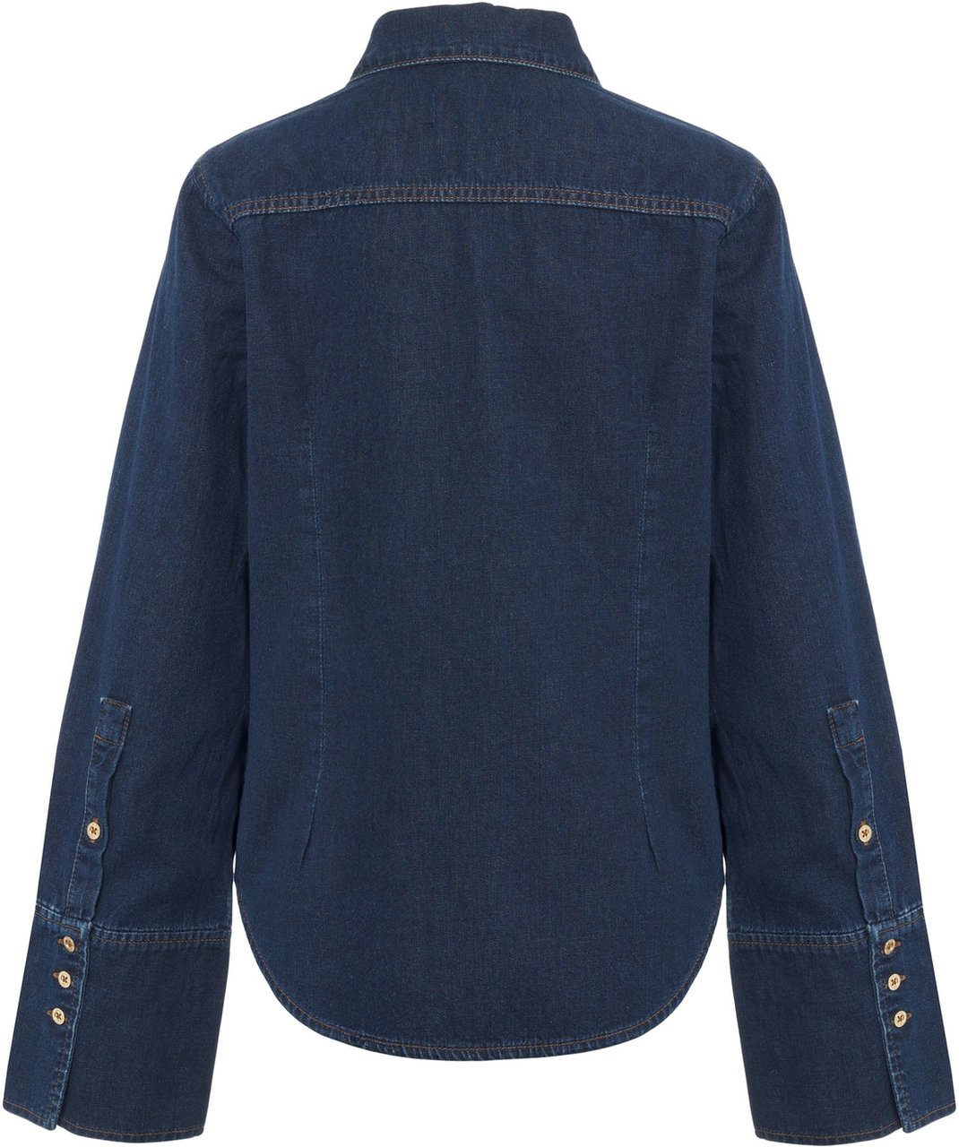 7 For All Mankind Denim blouse Blauw