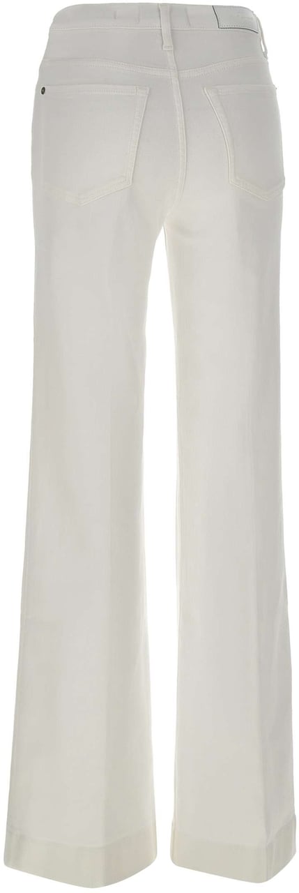 7 For All Mankind Trousers White Wit