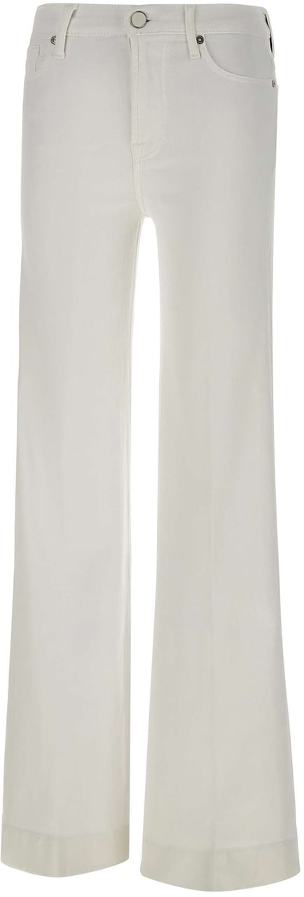 7 For All Mankind Trousers White Wit