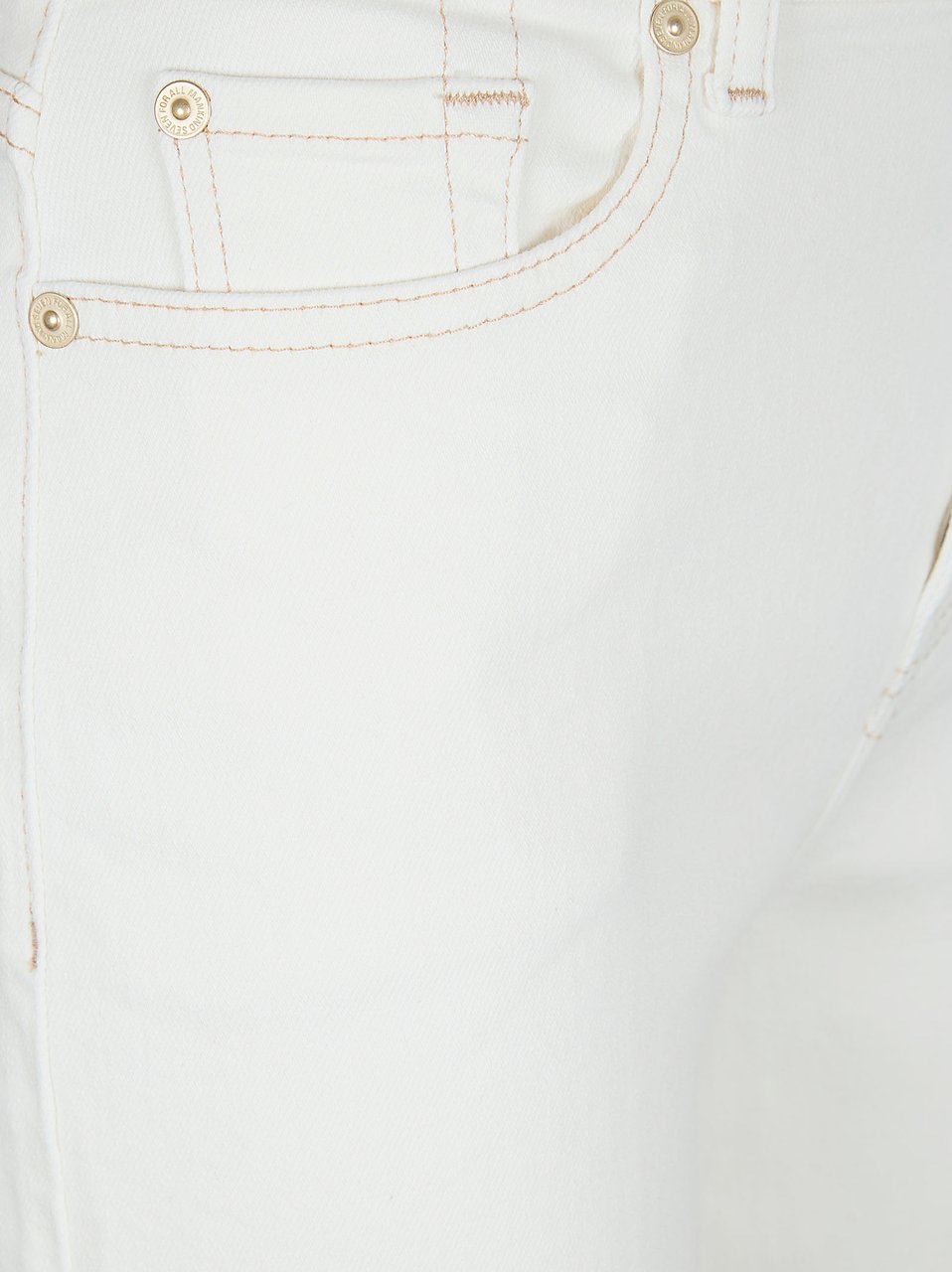 7 For All Mankind Luxe Vintage Lotta High-Waisted Jeans Wit