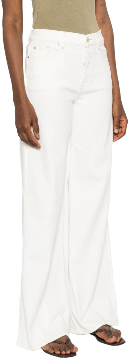7 For All Mankind Jeans White Wit