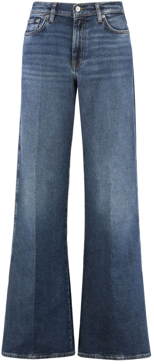 7 For All Mankind Jeans Blue Blauw