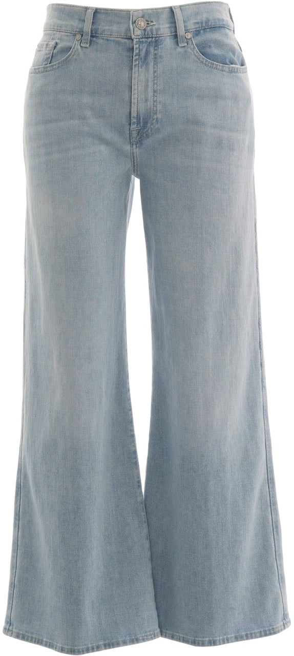 7 For All Mankind Jeans 'Lotta Ankle' Blauw