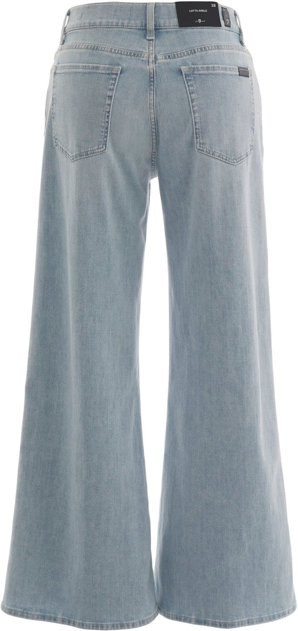 7 For All Mankind Jeans 'Lotta Ankle' Blauw