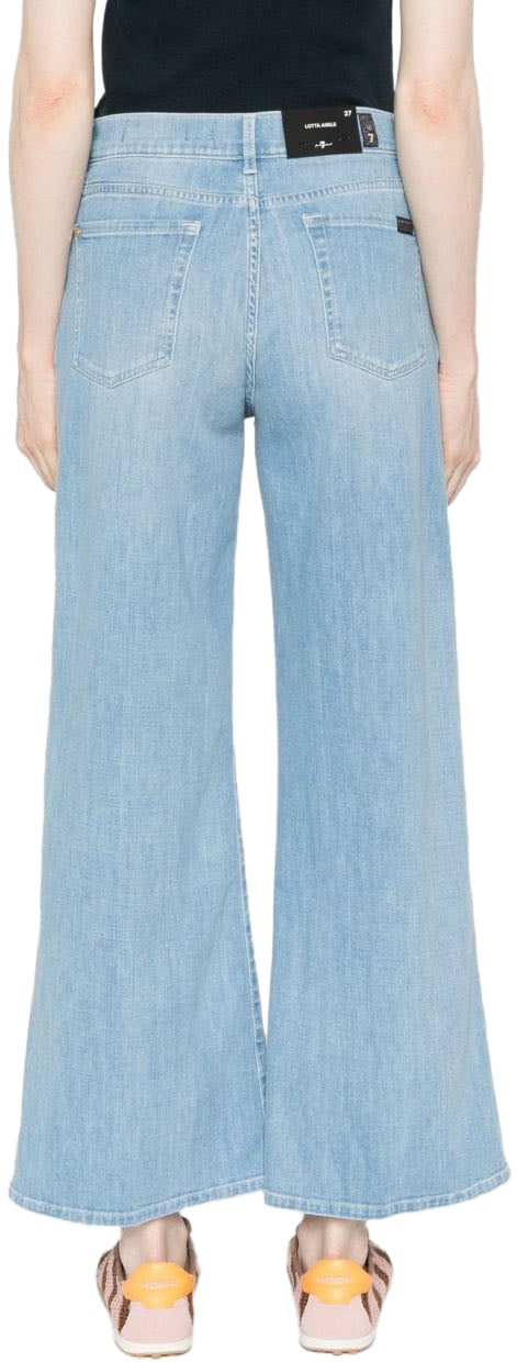 7 For All Mankind Jeans Clear Blue Blauw